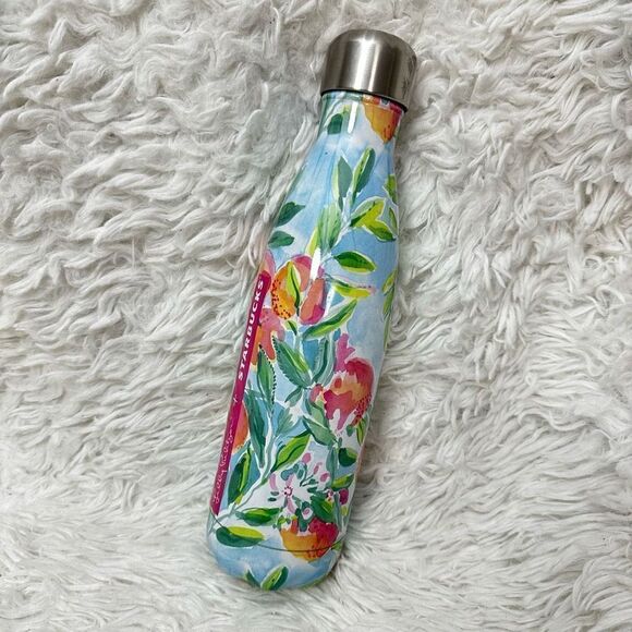 LILLY PULITZER & STARBUCKS  S'WELL Bottle FRESH‎ SQUEEZED 500 ml - Picture 1 of 6